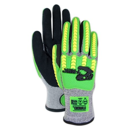 Magid T-REX Flex Series Lightweight Palm Coated Impact Glove TRX441XL